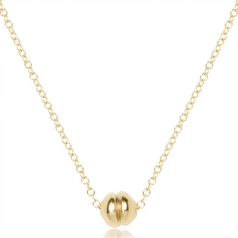 16" Necklace Gold - Admire Small Gold