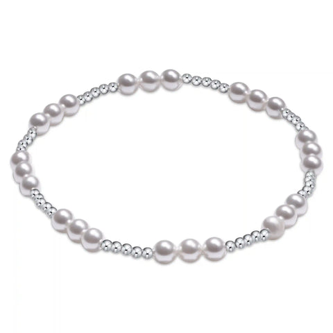 Joy Pearl 4mm Sterling Bracelet