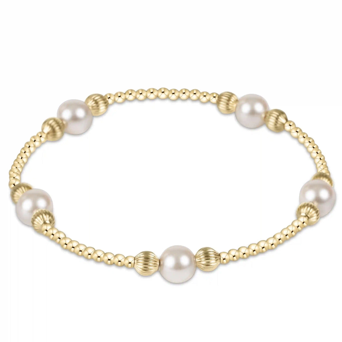 Purpose Pearl 6mm Dignity Gold Bracelet