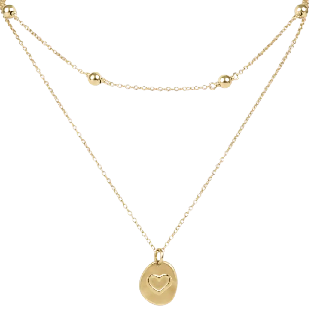 e's go-to gift layers - gold small inspire love
