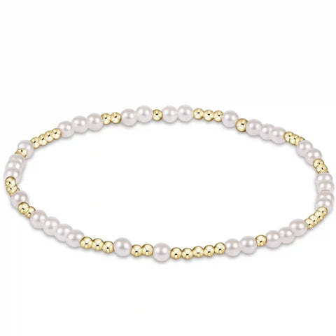 egirl Hope Unwritten Pearl 3mm Bracelet