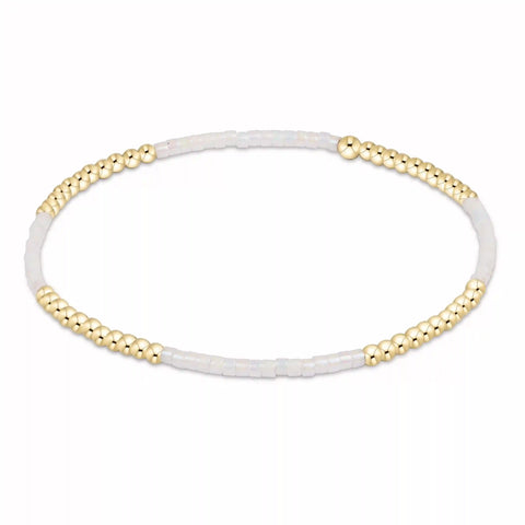 Hope Blissful Bracelet - Silky White