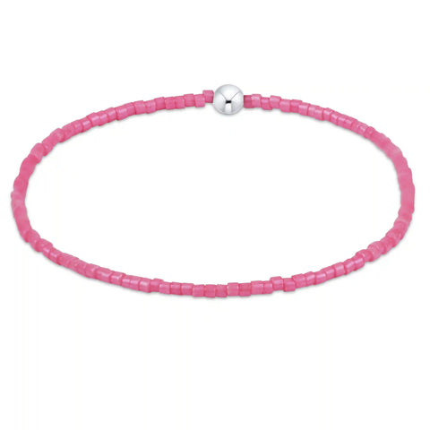 Hope Classic Sterling Bracelet - Bubblegum