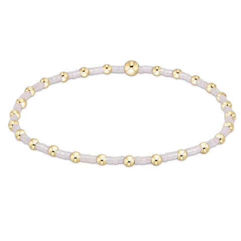 Hope Sincerity Bracelet - Silky White