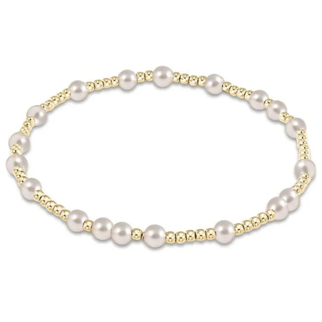 Hope Unwritten Pearl 4mm Bracelet