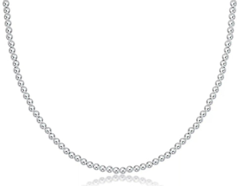 Choker Beaded - Classic Sterling 3mm