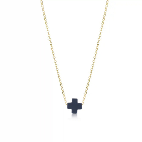 egirl 14" Necklace Gold - Signature Cross
