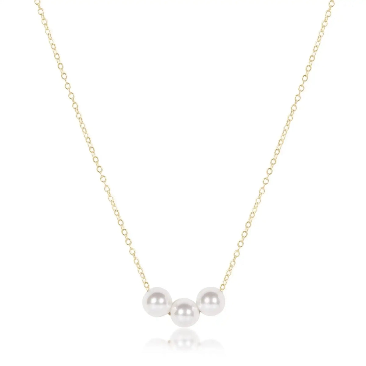 16" Necklace Gold - Joy Pearl