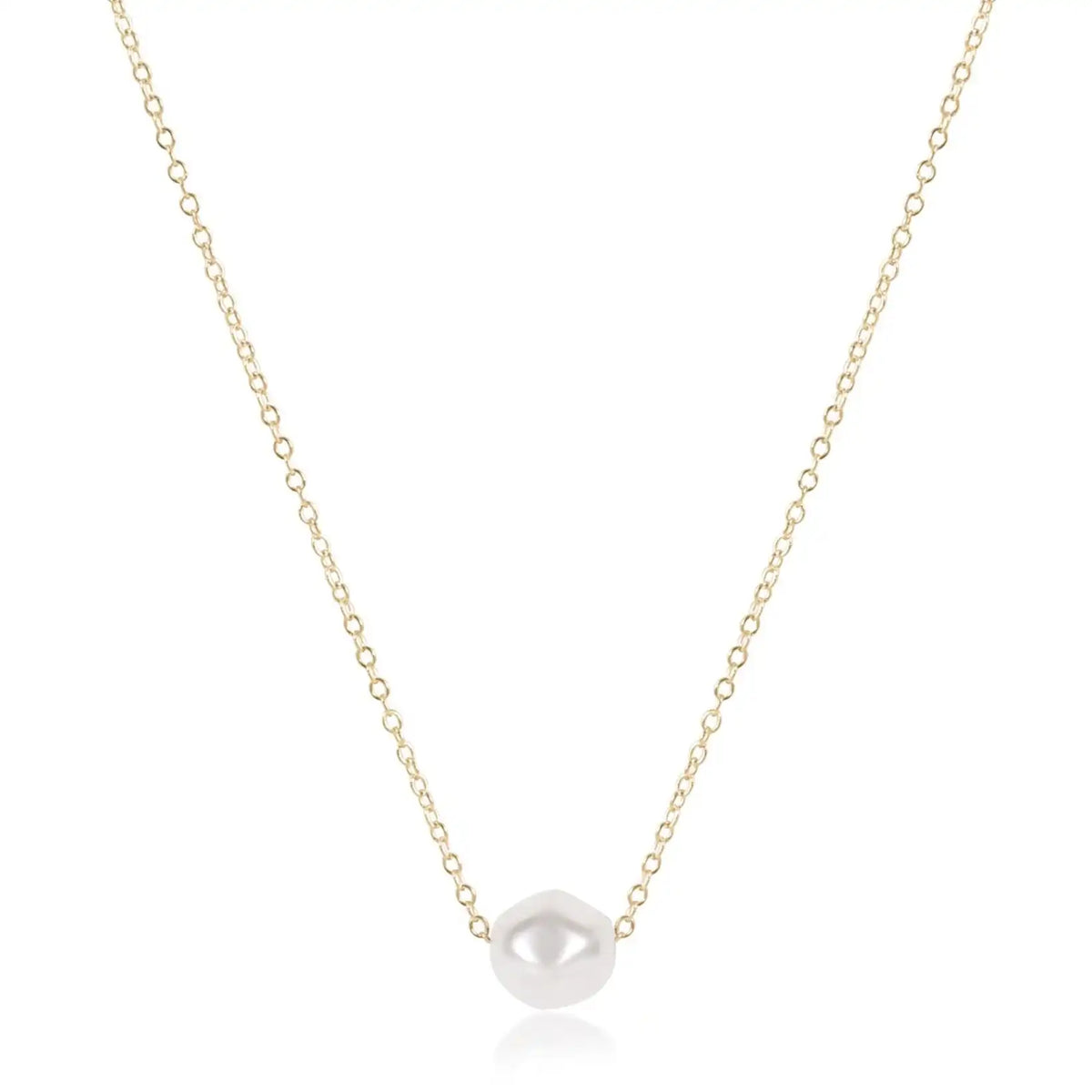 16" Necklace Gold - Admire Pearl