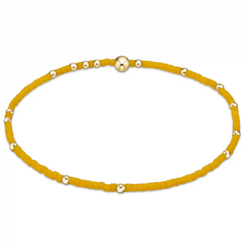 Gameday Hope Unwritten Bracelet - Golden Yellow