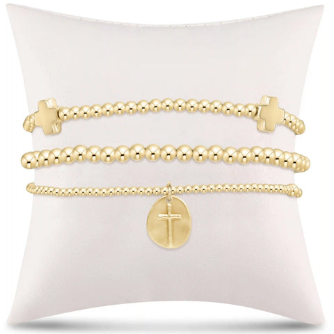 enewton Extends - e's go-to gift stack - gold small inspire
