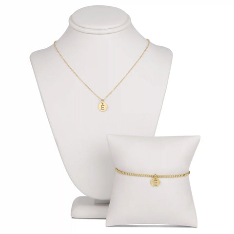 16" Necklace Gold - Respect Small Gold Disc
