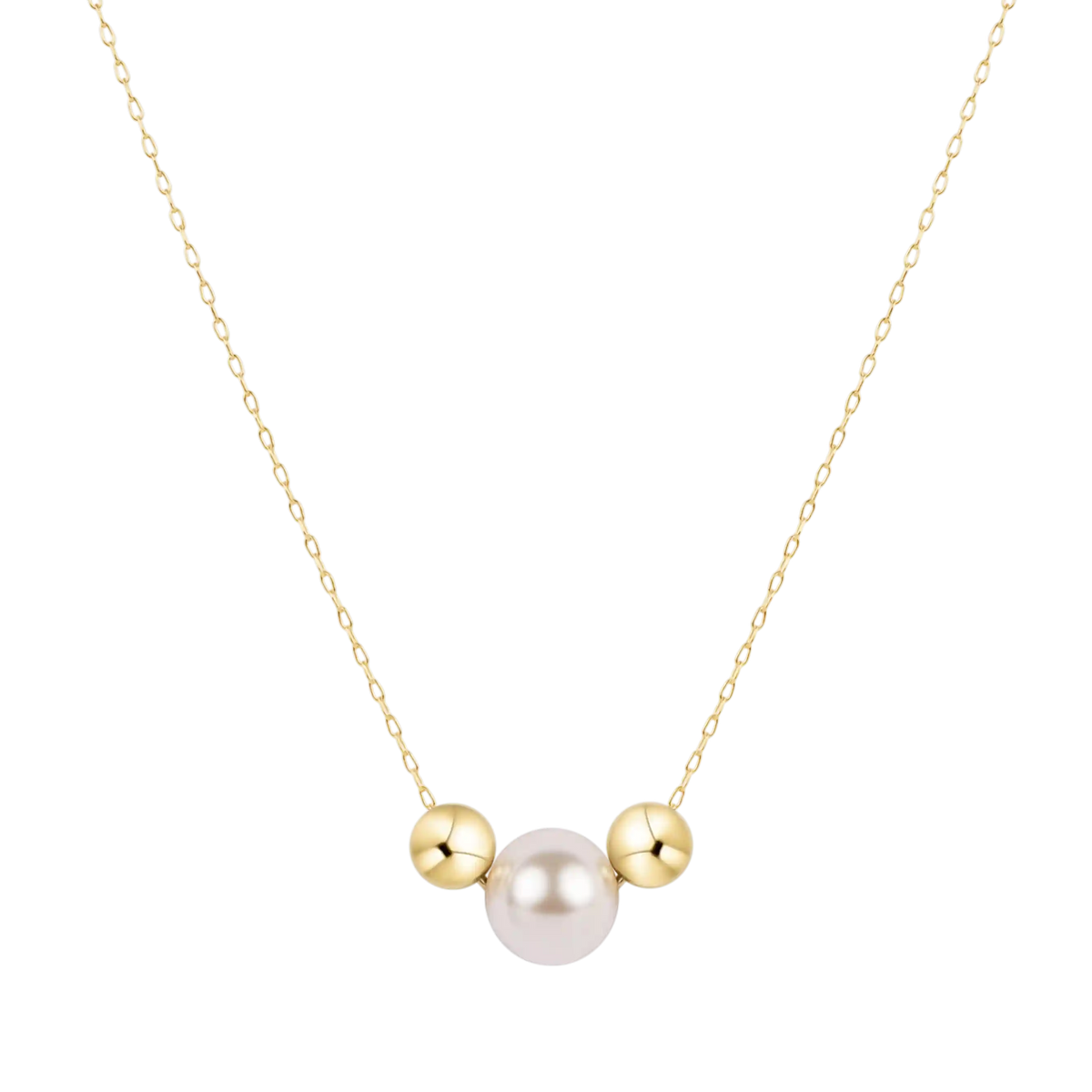 egirl 14" Necklace Gold - Purpose Pearl