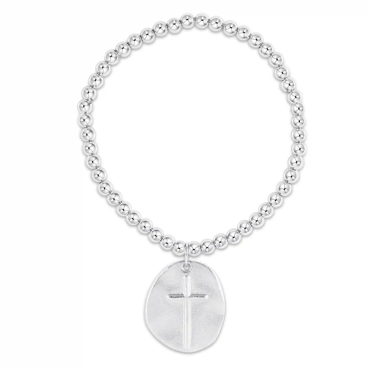 Classic Sterling 4mm Bracelet - Inspire Sterling Disc